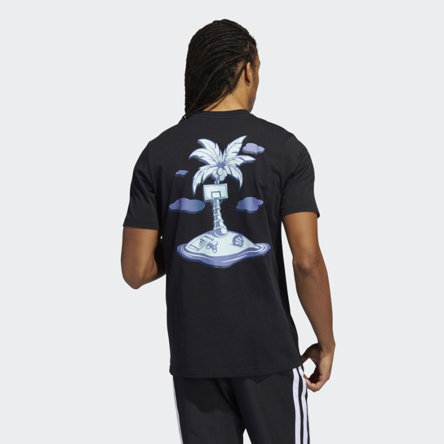 Men adidas Originals | Adidas Splash On Graphic Ss Lifestyle T-Shirt