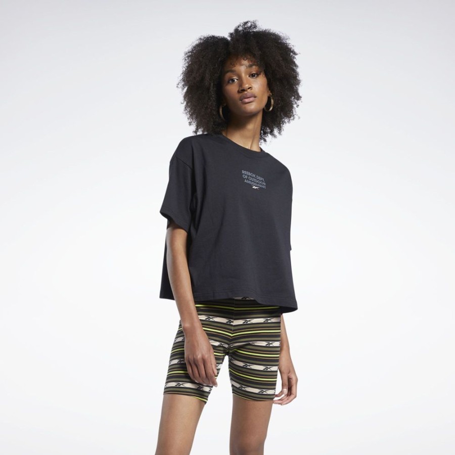 Women Reebok | Reebok Wmns Classics Graphic Ss Lifestyle T-Shirt