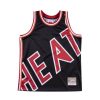 Men Mitchell & Ness | Mitchell & Ness Nba Big Face Miami Heat Basketball Tank Top