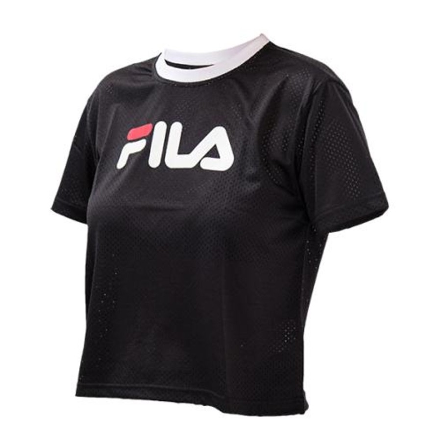 Women Fila | Fila Wmns Michelle Cropped Mesh Tee