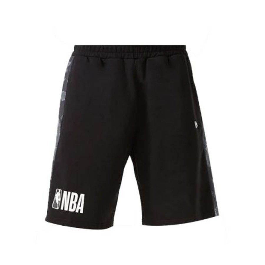 Men New Era | New Era Nba Logo Outdoor Utility Shorts