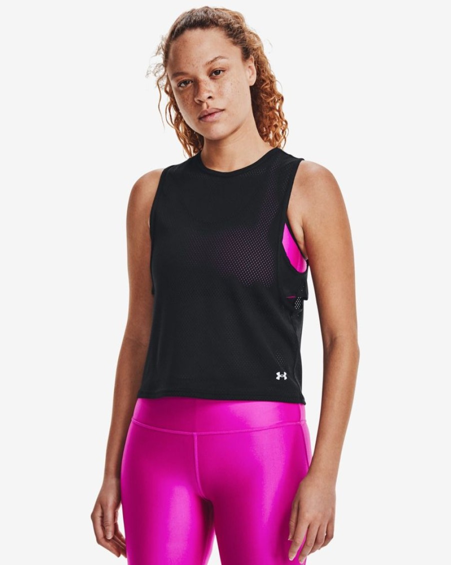 Women Under Armour | Under Armour Wmns Heatgear Muscle Mesh Tank Top