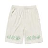 Men HUF | Huf Green Buddy Terry Cloth Shorts