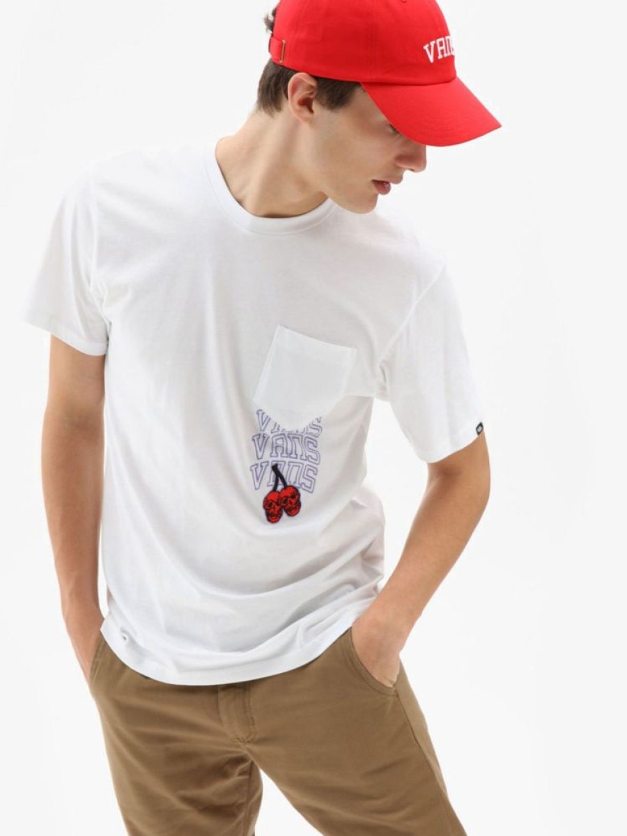 Men Vans | Vans Varsity Pocket Ss Lifestyle T-Shirt