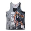 Men Mitchell & Ness | Mitchell & Ness Nba Miami Heat Dwyane Wade Player Burst Mesh Basketball Tank Top