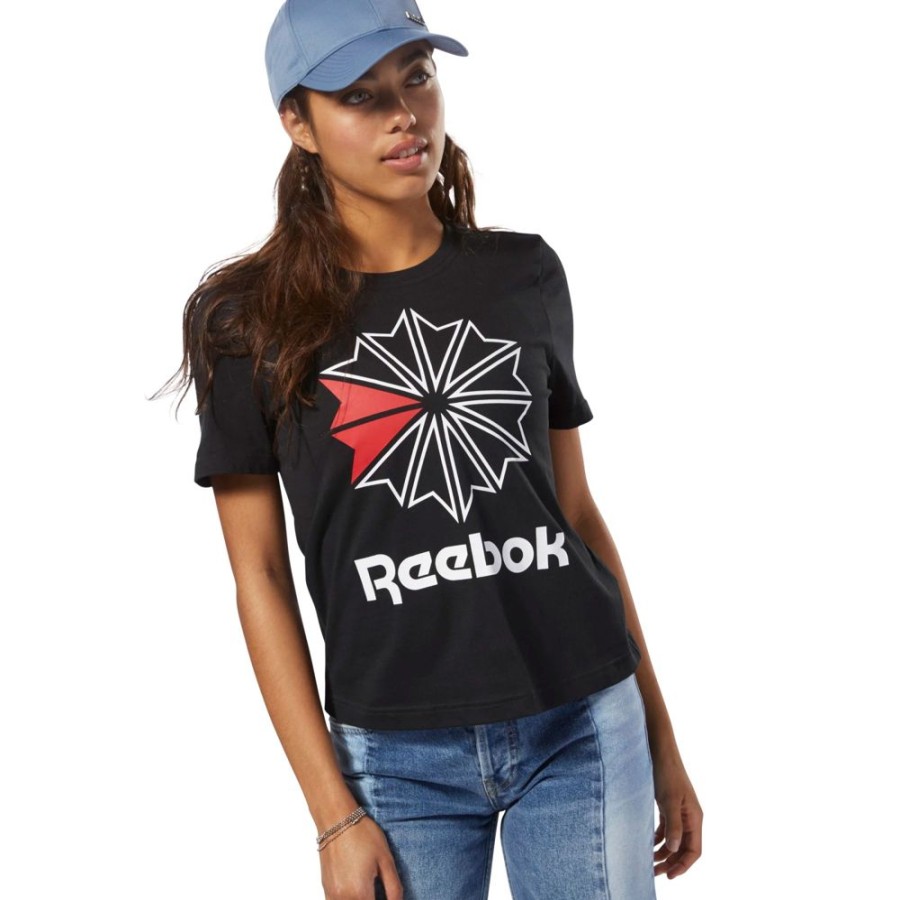 Women Reebok | Reebok Classics Wmns Big Logo Graphic Tee