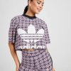 Women adidas Originals | Adidas Originals Wmns Trefoil Cropped Ss Lifestyle T-Shirt