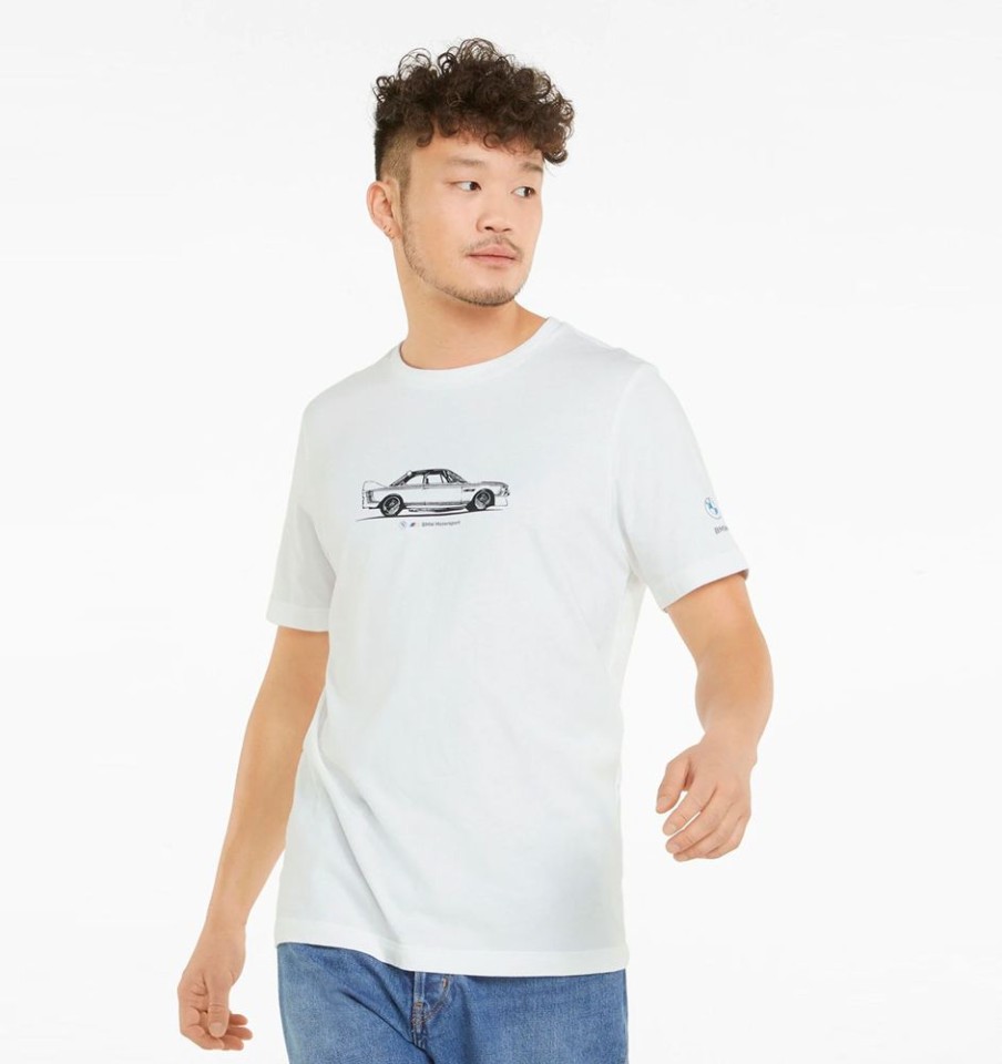 Men Puma | Puma Bmw M Motorsport Essential Ss Lifestyle T-Shirt