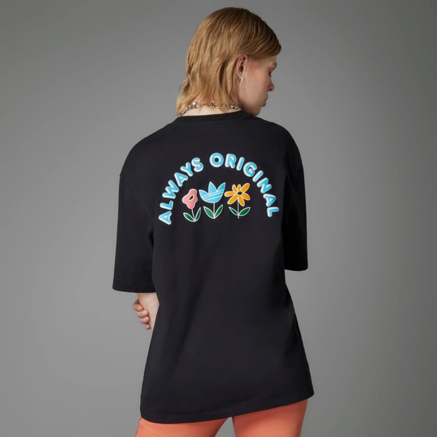 Women adidas Originals | Adidas Originals Wmns Always Original Loose Graphic Ss Lifestyle T-Shirt