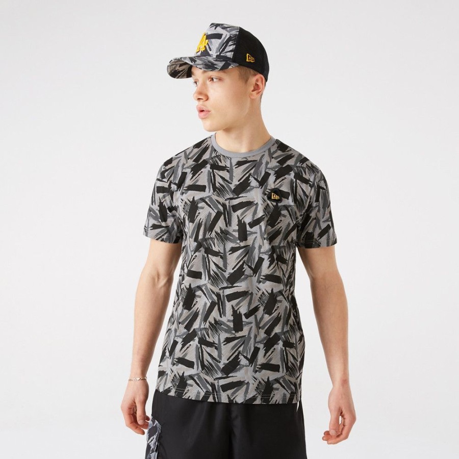 Men New Era | New Era Print Ss Lifestyle T-Shirt