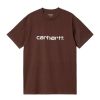 Men Carhartt WIP | Carhartt Wip Script Ss Lifestyle T-Shirt