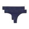 Women Organic Basics | Organic Basics Cotton Thong (2 Pack)