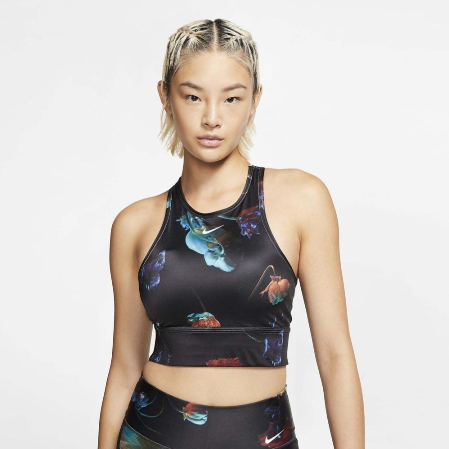 Women Nike | Nike Wmns Medium Support Floral Sports Bra