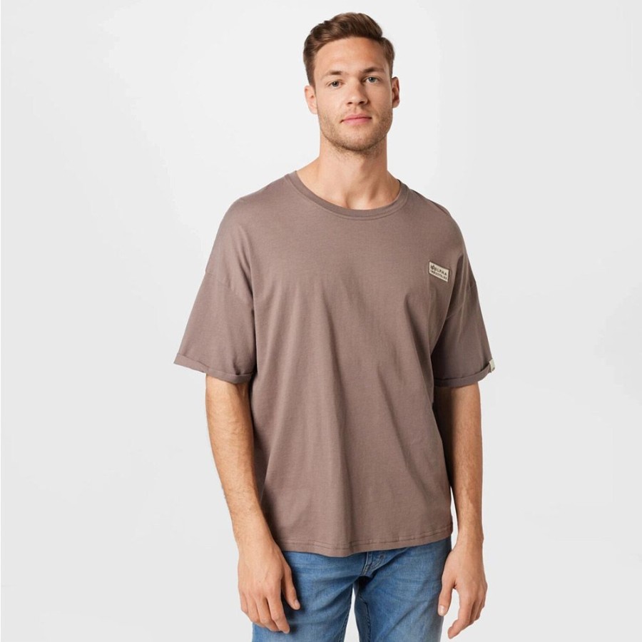 Men Alpha Industries | Alpha Industries Organics Os Roll-Up Ss Lifestyle T-Shirt