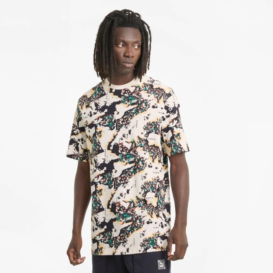 Men Puma | Puma Re.Gen Printed T-Shirt