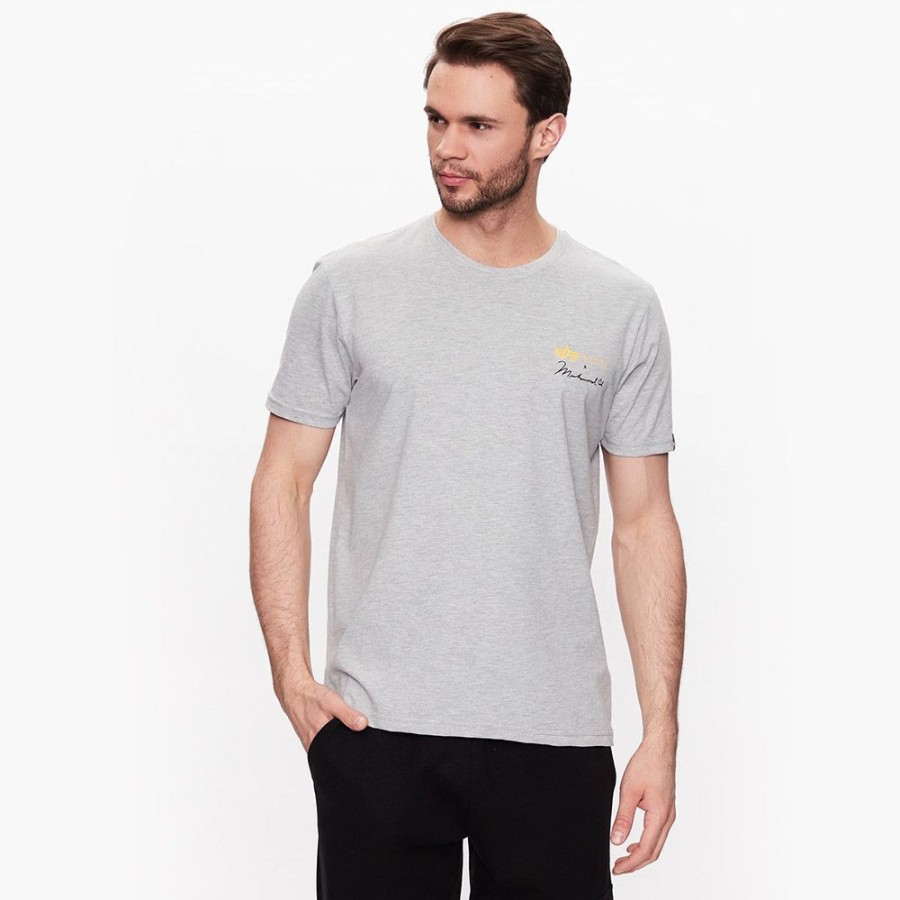 Men Alpha Industries | Alpha Industries X Muhammad Ali Bp Lifestyle T-Shirt