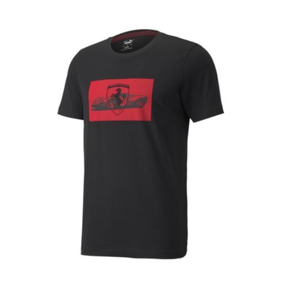 Men Puma | Puma Ferrari Race Graphic Ss Lifestyle T-Shirt