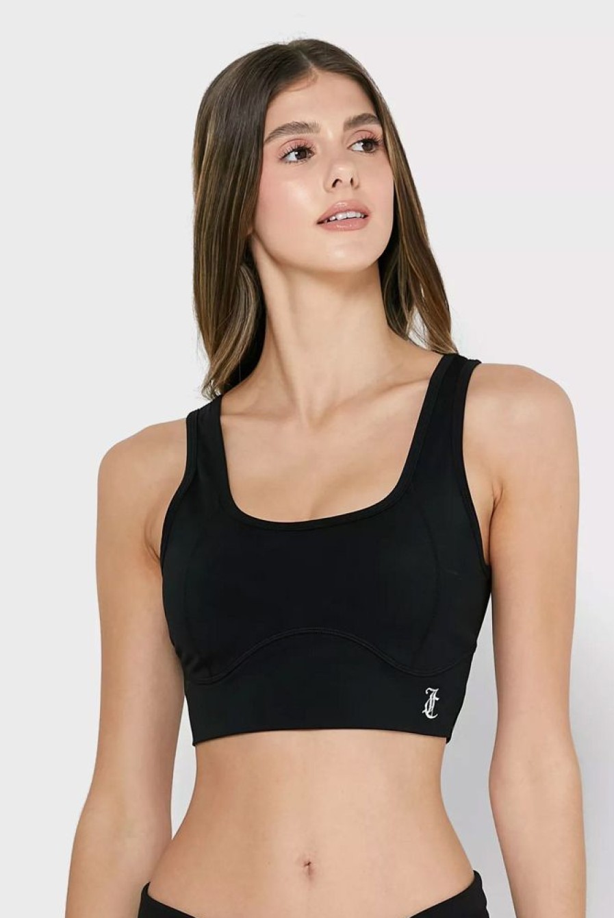 Women Juicy Couture | Juicy Couturewmns Lazlo Peached Interlock Bralette