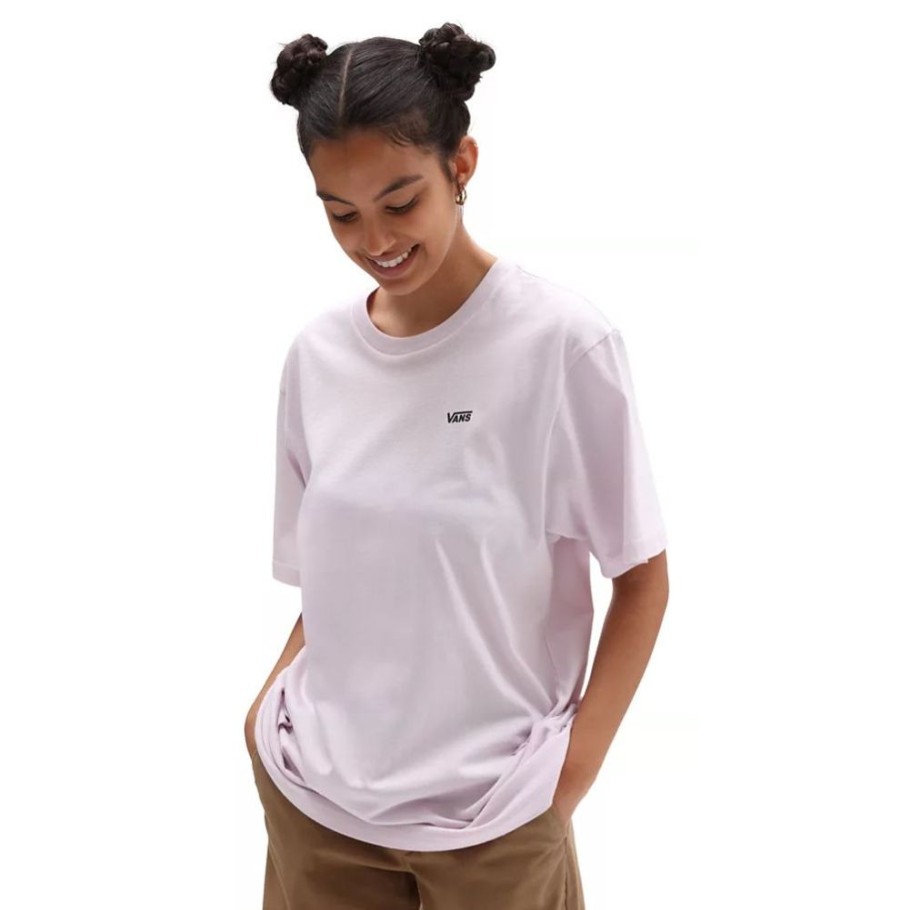 Women Vans | Vans Wmns Left Chest Logo Ss Lifestyle T-Shirt