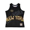 Men Mitchell & Ness | Mitchell & Ness Nba New York Knicks Big Face 4.0 Basketball Tank Top