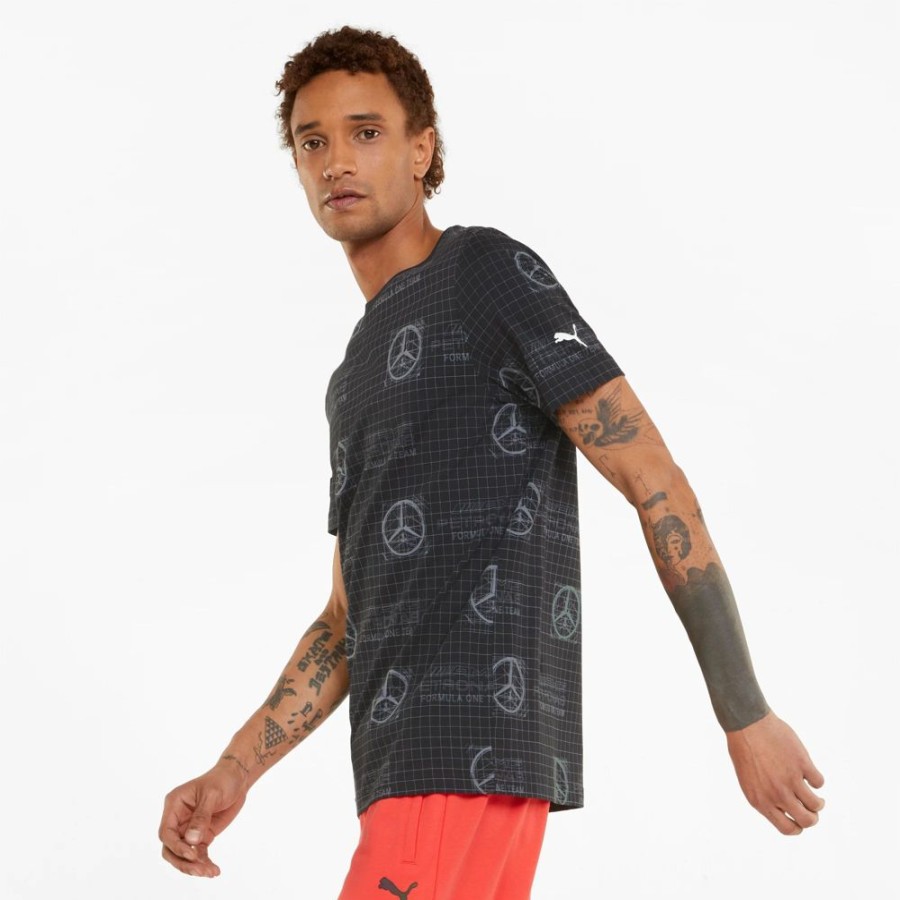 Men Puma | Puma Mercedes F1 Ss Lifestyle T-Shirt