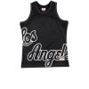 Men Mitchell & Ness | Mitchell & Ness Nba Los Angeles Lakers Big Face 3.0 Fashion Basketball Tanktop