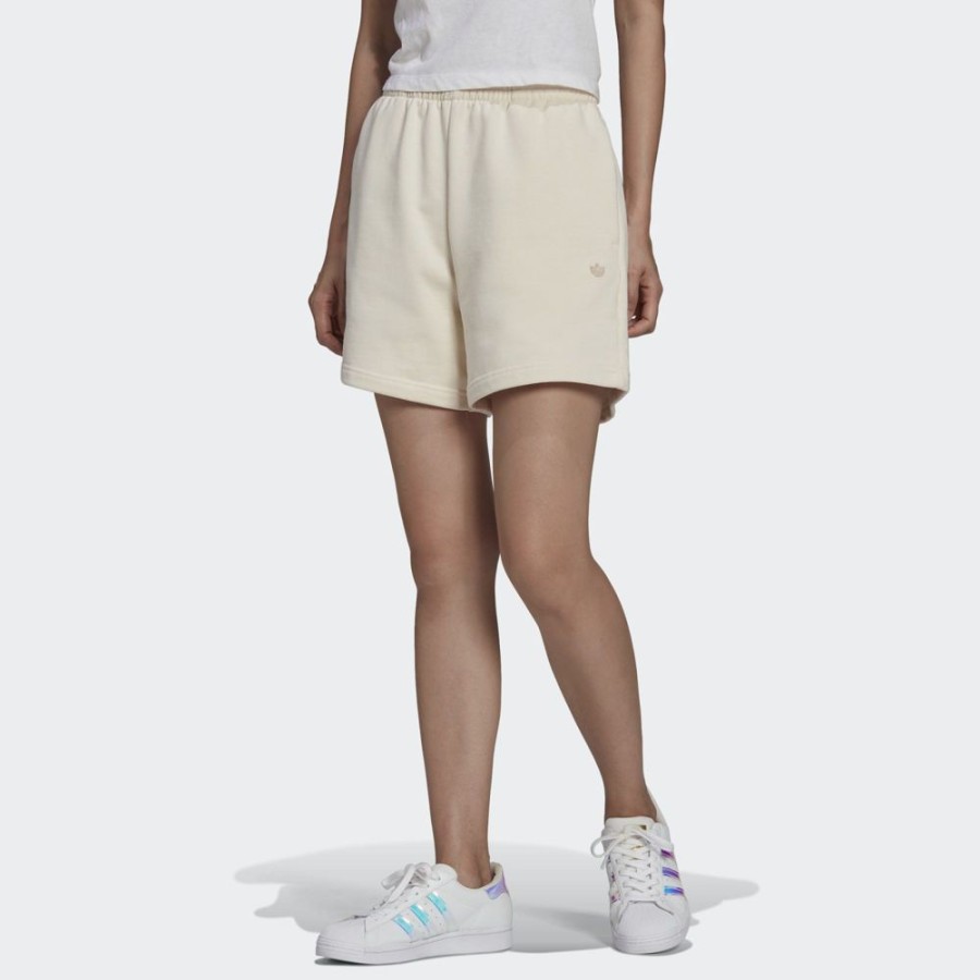 Women adidas Originals | Adidas Originals Wmns Adicolor French Terry No-Dye Shorts