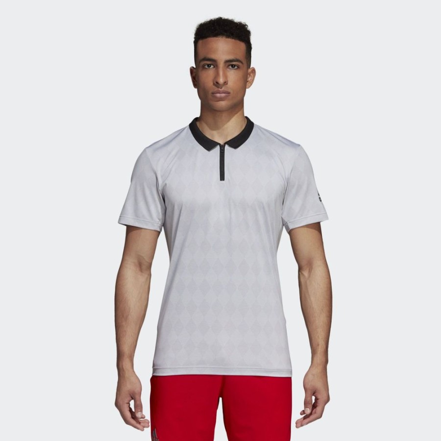 Men adidas Performance | Adidas Barricade Polo T-Shirt