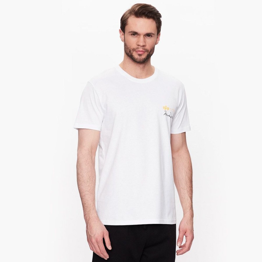 Men Alpha Industries | Alpha Industries X Muhammad Ali Bp Lifestyle T-Shirt