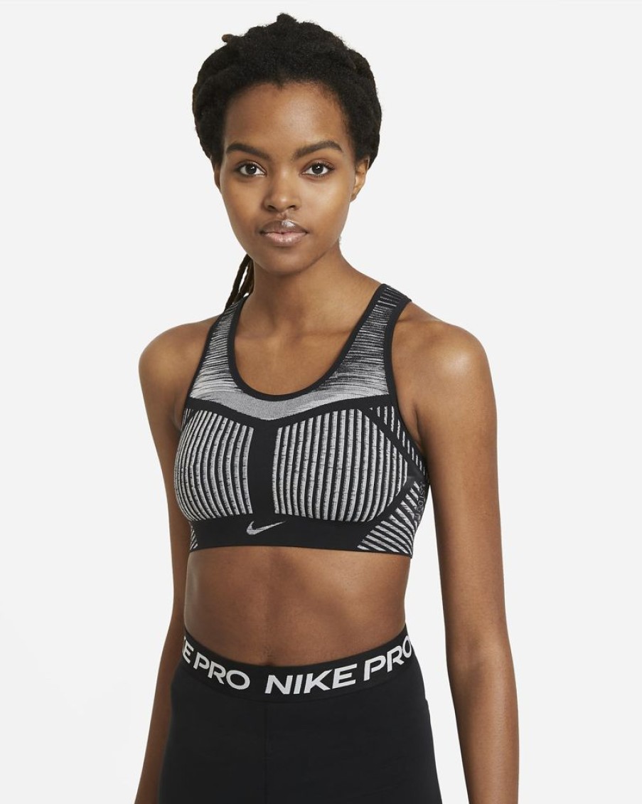 Women Nike | Nike Wmns Fe/Nom Flyknit High-Support Non-Padded Sports Bra