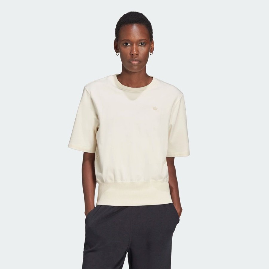 Women adidas Originals | Adidas Originals Wmns Adicolor Oversize No-Dye Ss Lifestyle T-Shirt