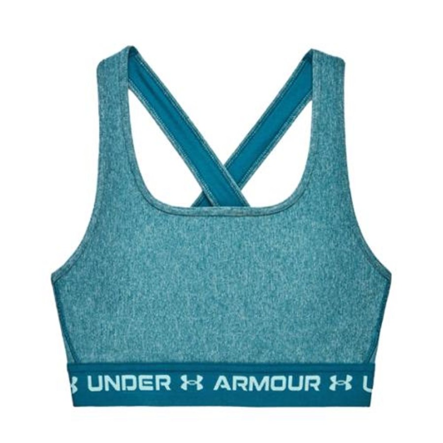 Women Under Armour | Under Armour Wmns Mid Crossback Heather Sports Bra