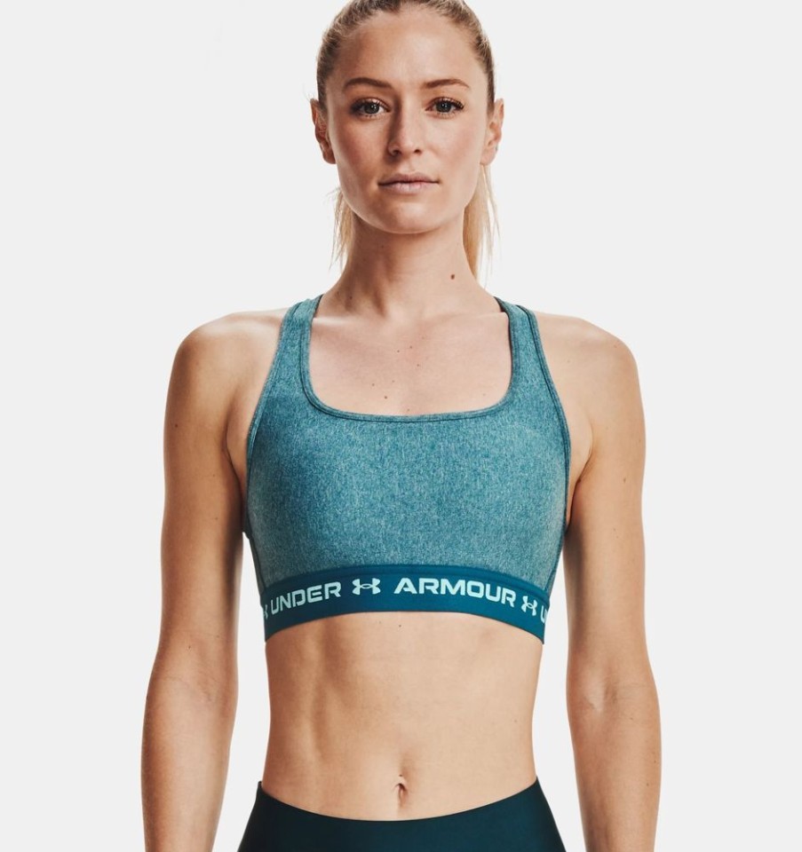 Women Under Armour | Under Armour Wmns Mid Crossback Heather Sports Bra