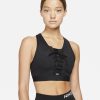 Women Nike | Nike Wmns Dri-Fit Swoosh Air Force 1 Medium-Support Laced Sports Bra