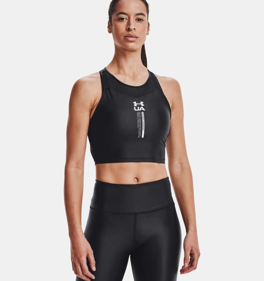 Women Under Armour | Under Armour Wmns Iso-Chill Crop Training Tank Top