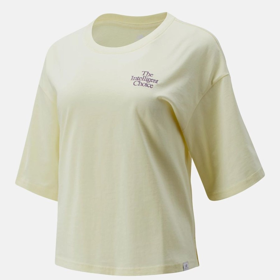 Women New Balance | New Balance Wmns Athletics Intelligent Choice Ss Lifestyle T-Shirt