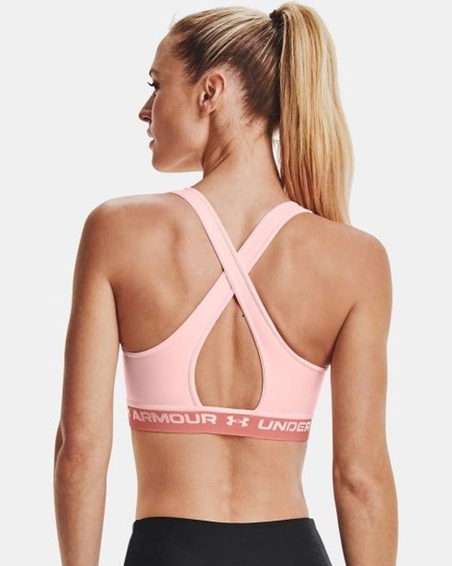 Women Under Armour | Under Armour Wmns Mid Crossback Sports Bra