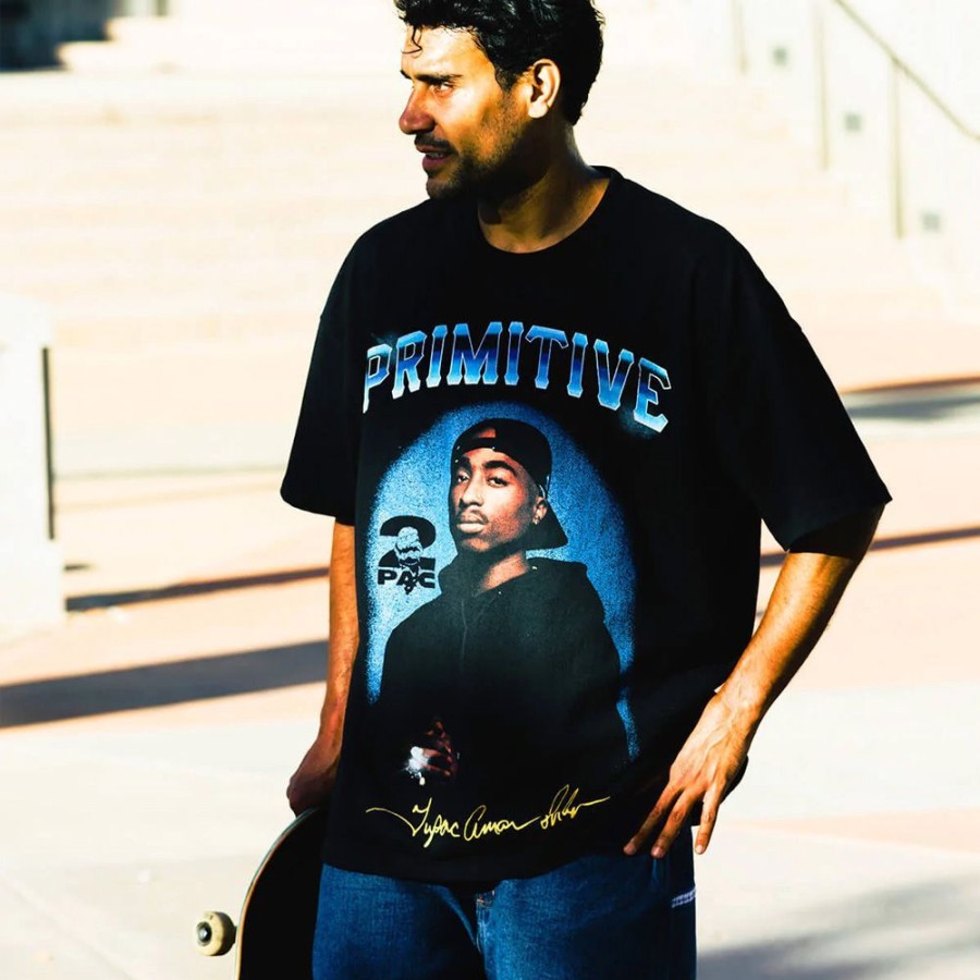 Men Primitive | Primitive X 2Pac Shine Ss Lifestyle T-Shirt