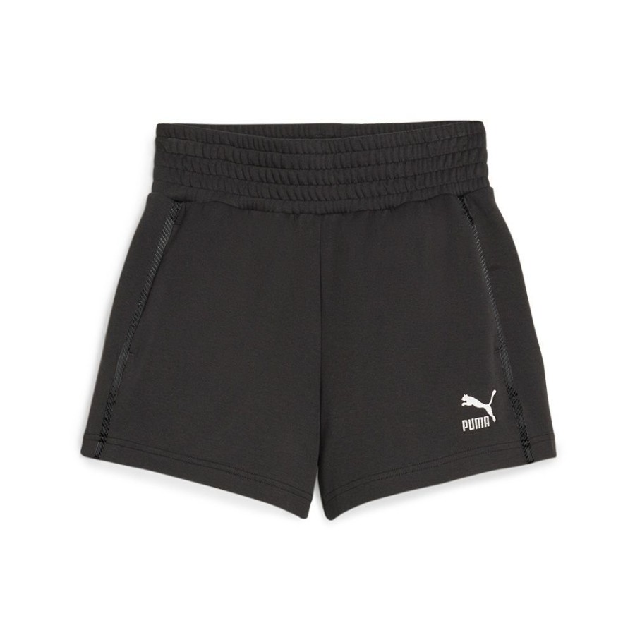 Women Puma | Puma Wmns T7 High Waist Shorts