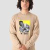 Men HUF | Huf X Miles Davis At Fillmore Ls Lifestyle T-Shirt