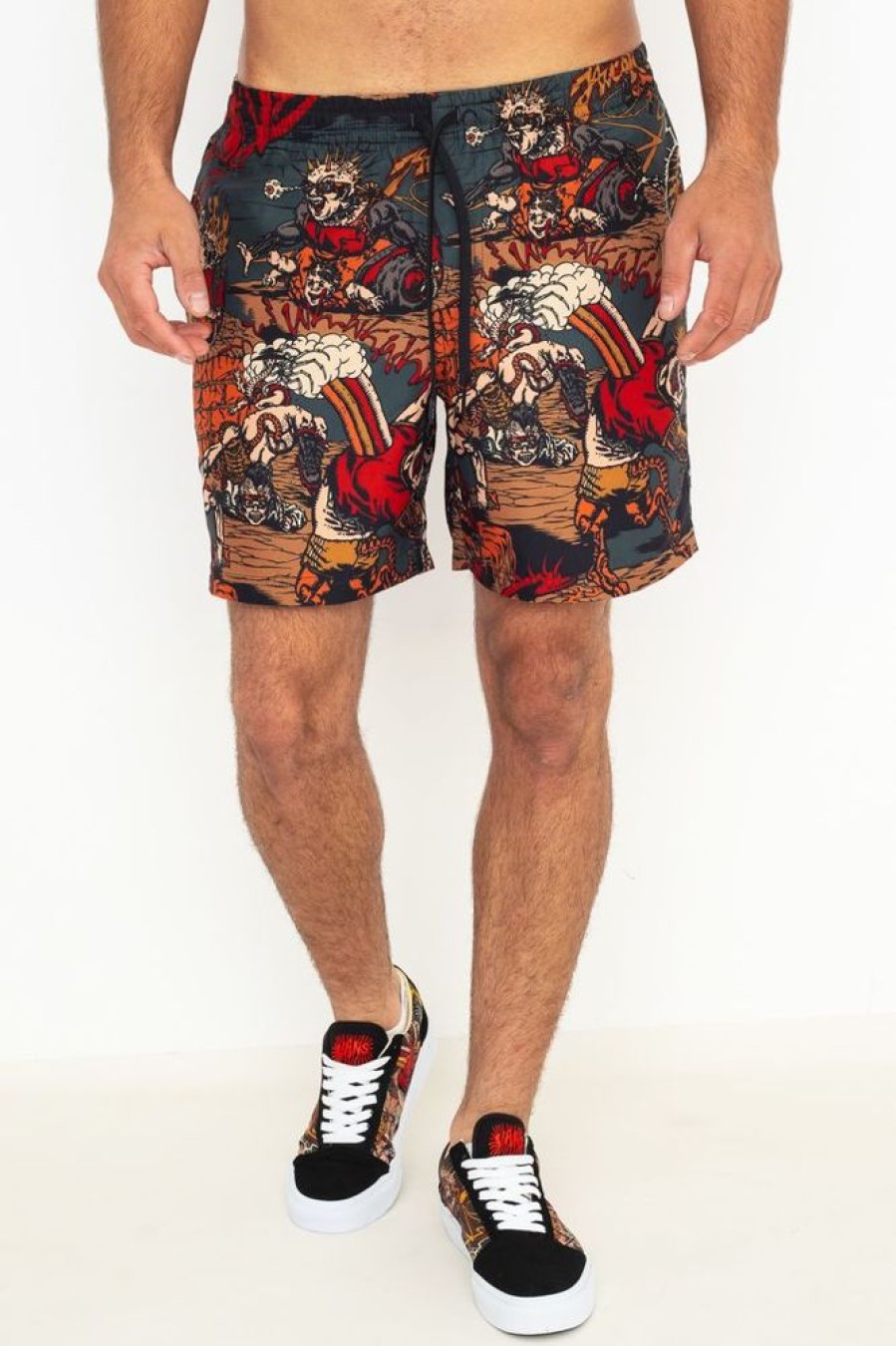 Men Vans | Vans Off The Wall Gallery Dwiky Ka Shorts