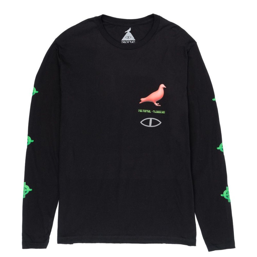 Men Poler | Poler X Staple Thermo Pigeon Ls Lifestyle T-Shirt