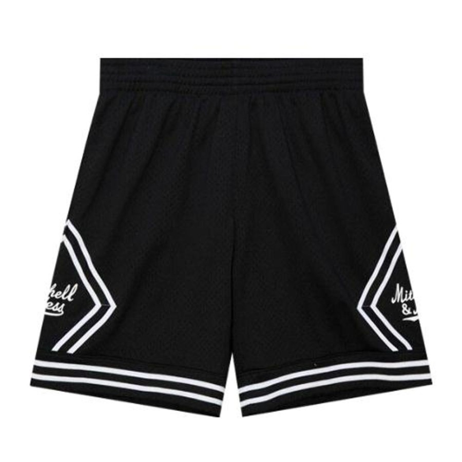 Men Mitchell & Ness | Mitchell & Ness Branded Diamond Script Shorts