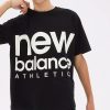 Women New Balance | New Balance Unisex Athletics Out Of Bounds Ss Lifestyle T-Shirt