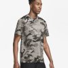 Men Nike | Nike Dri-Fit Camo Ss Training T-Shirt