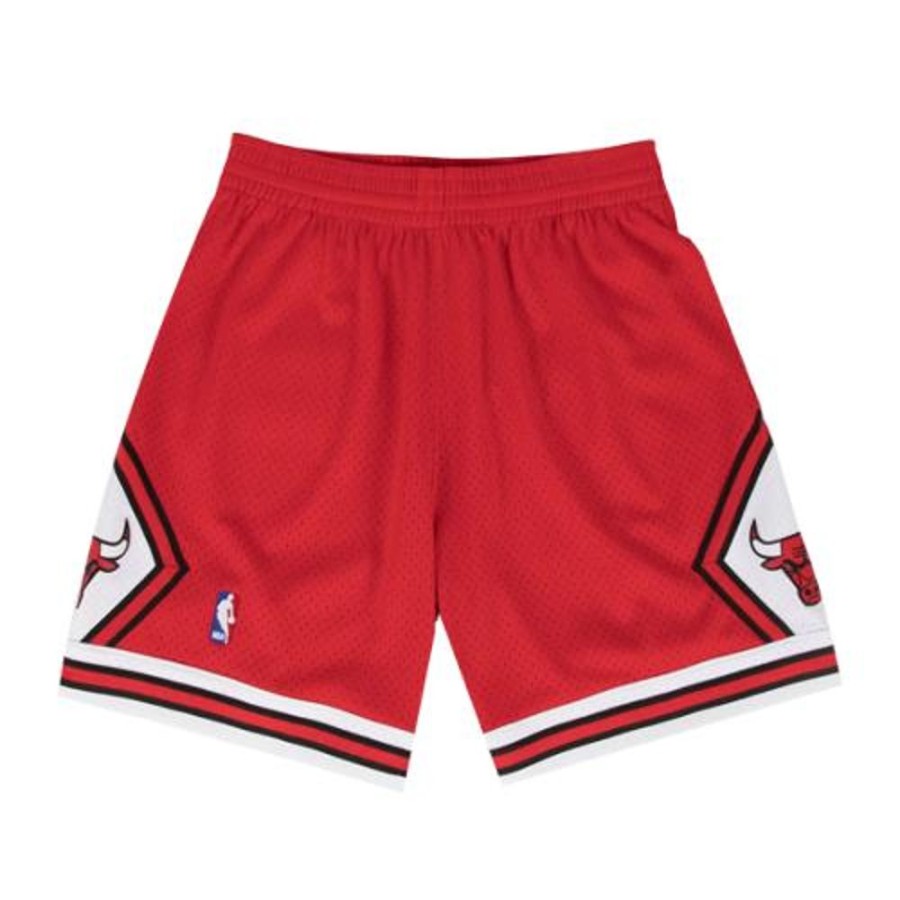 Men Mitchell & Ness | Mitchell & Ness Nba Chicago Bulls 1997-98 Road Swingman Shorts