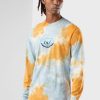 Men HUF | Huf Ellipse Logo Ls Lifestyle T-Shirt