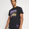 Men Mitchell & Ness | Mitchell & Ness Nba Los Angeles Lakers Ss Basketball T-Shirt