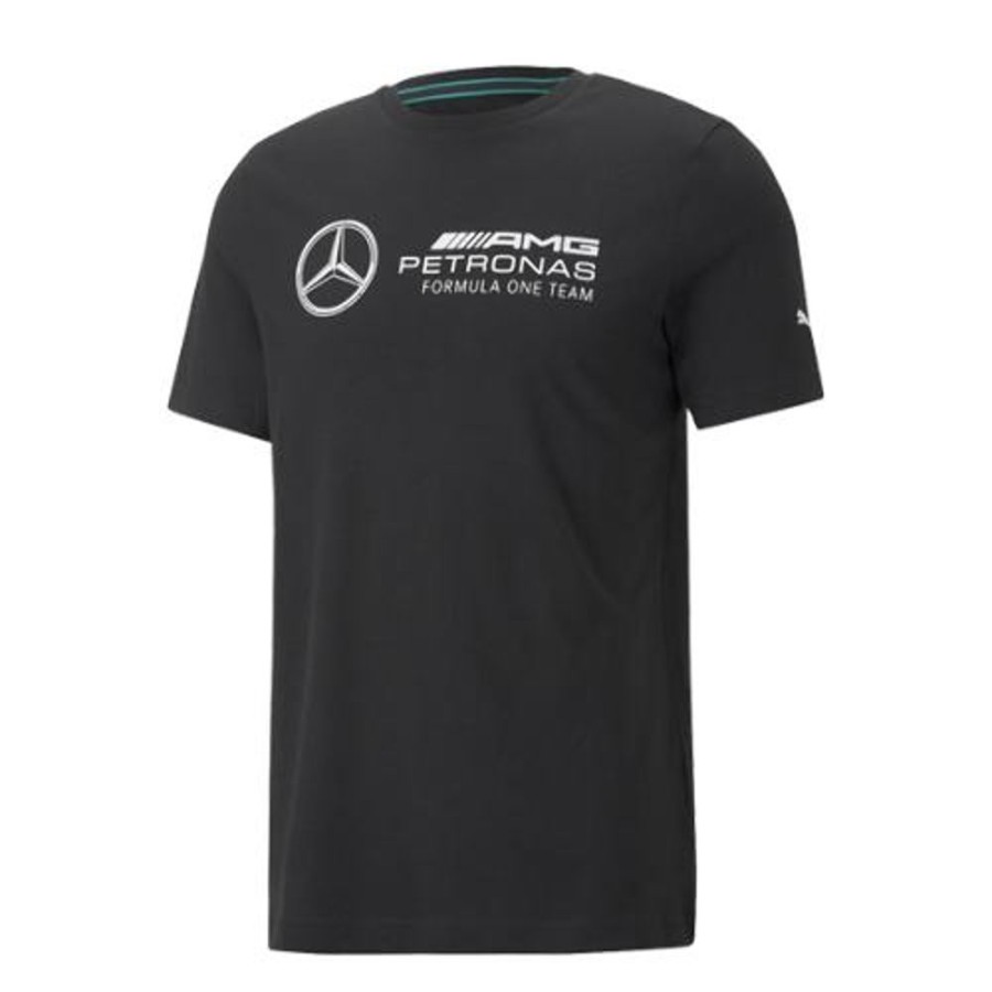 Men Puma | Puma Mercedes-Amg Petronas Motorsport F1 Essentials Logo Lifestyle T-Shirt