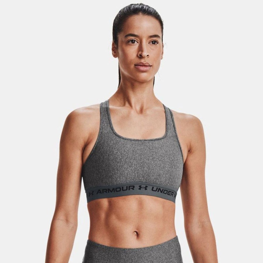 Women Under Armour | Under Armour Wmns Mid Crossback Heather Sports Bra